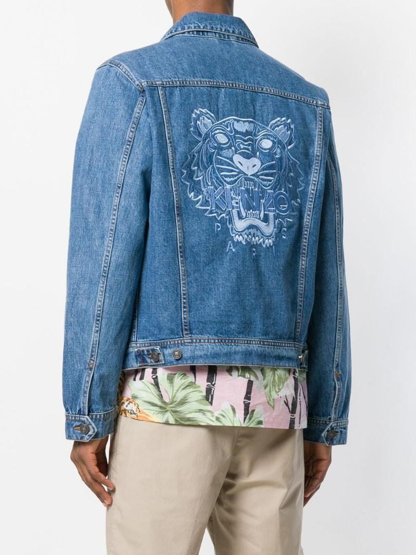 Kenzo denim jacket mens 2025