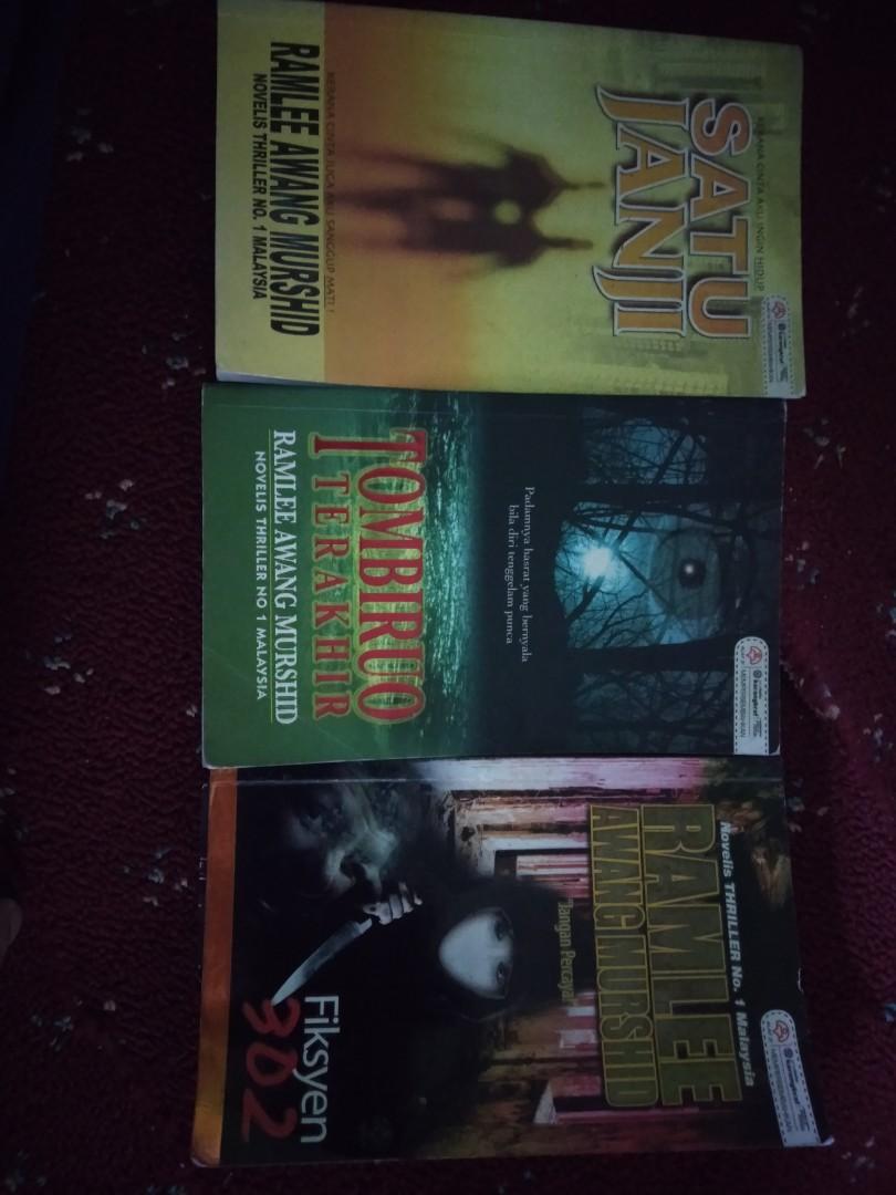 Koleksi Novel Karya Ramlee Awang Murshid Books Stationery Books On Carousell