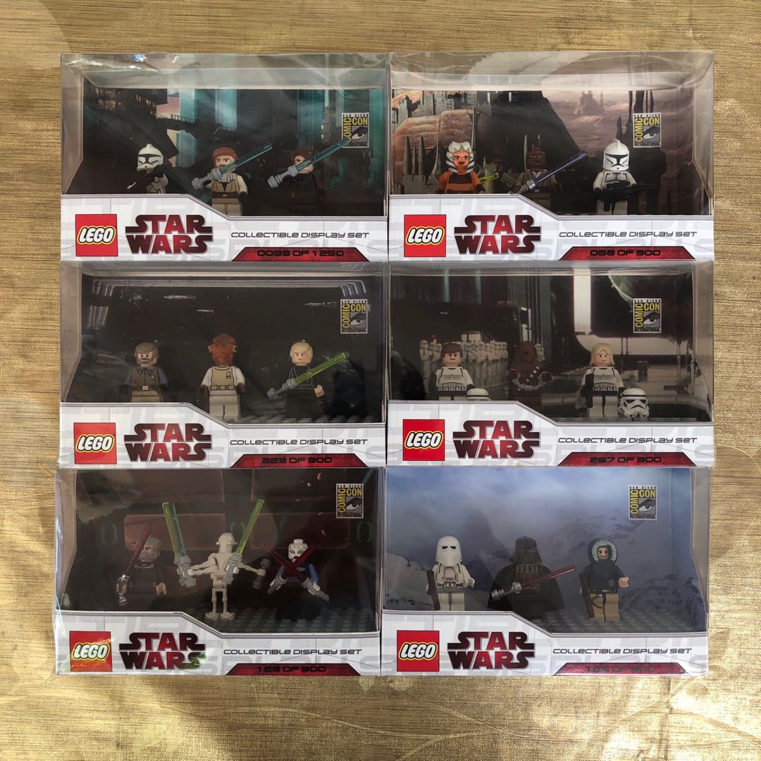 SOLD Star Wars Comic Con 2009 Lego Exclusives New Sealed