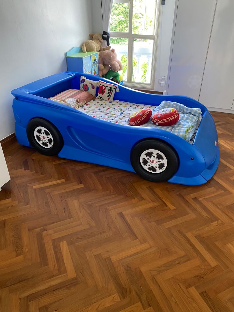Little Tikes car bed, Babies & Kids, Baby Nursery & Kids Furniture