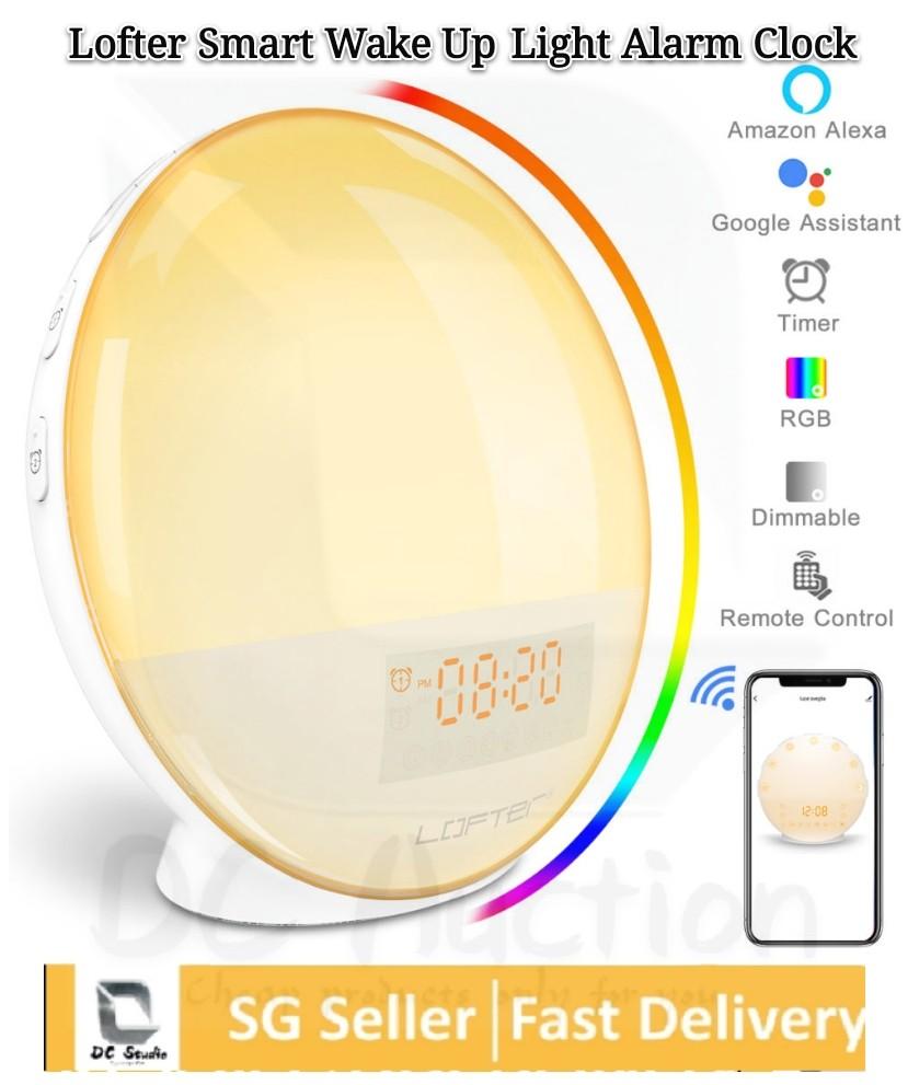 google assistant wake up light