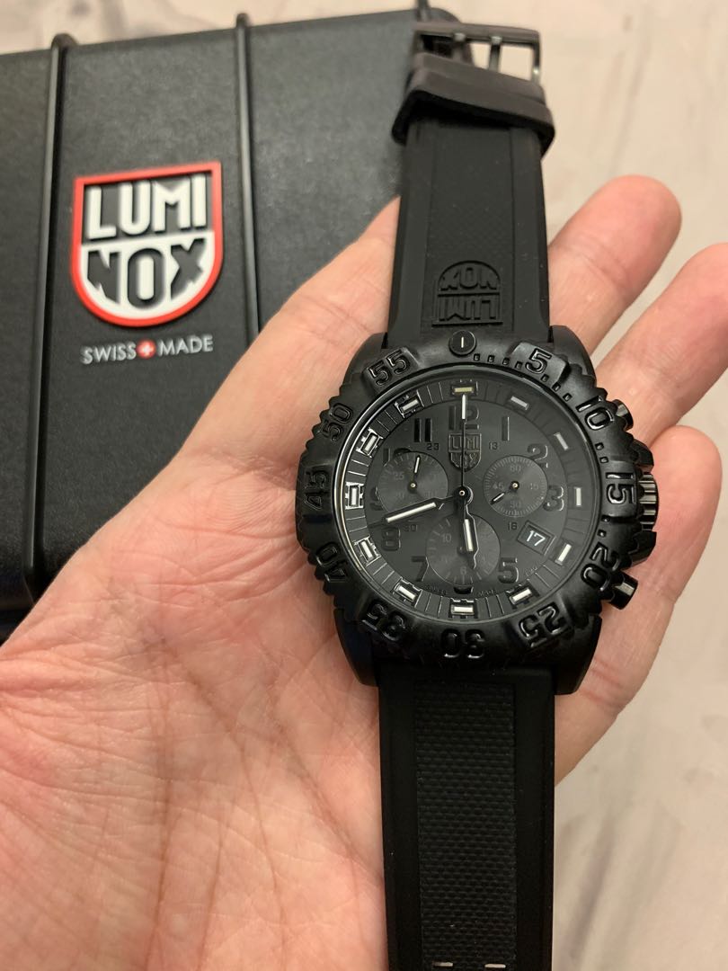 Luminox best sale 3081 blackout