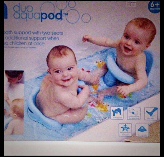 Aquapod duo top bath seat
