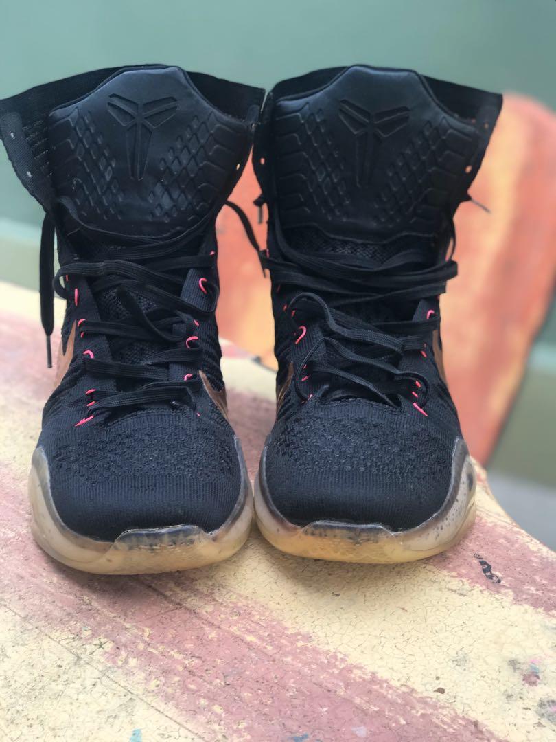 kobe 10 elite high rose gold