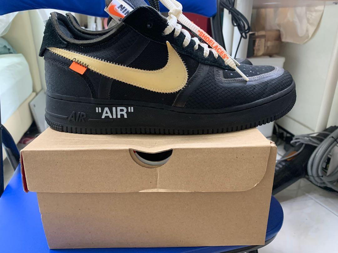 Air force one new arrivals x off white black