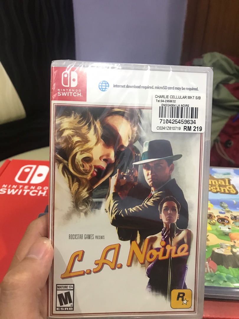 Nintendo switch outlet la noire