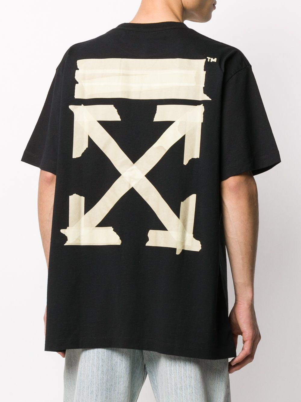 off white oversized tee