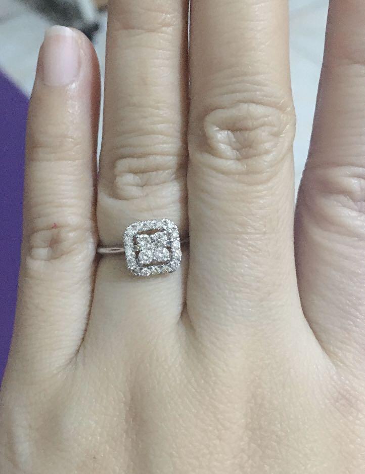 On Hand Diamond Ring (Category: Rings) located in Quezon City. Submitted by anna4u (Listing ID 1001189846, Image 2). Description: 18k hk setting diamond rings Please see pics for more details.