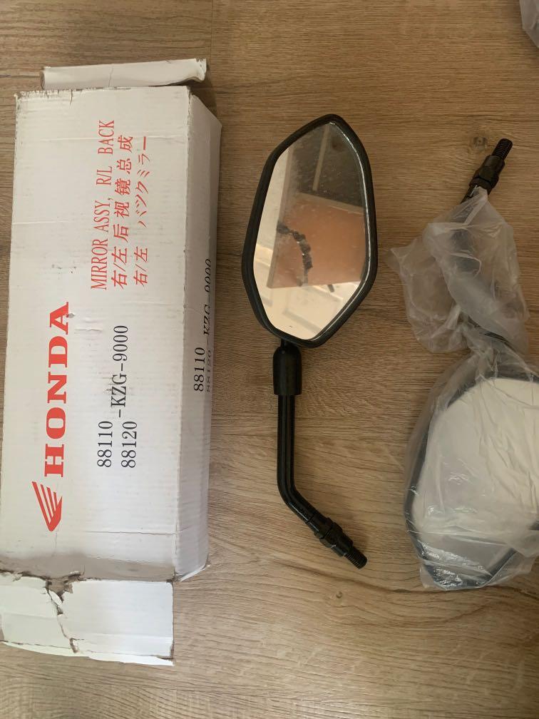 Original Honda mirrors, Motorcycles, Motorcycle Accessories on Carousell