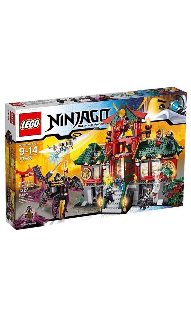 lego ninjago battle for ninjago city
