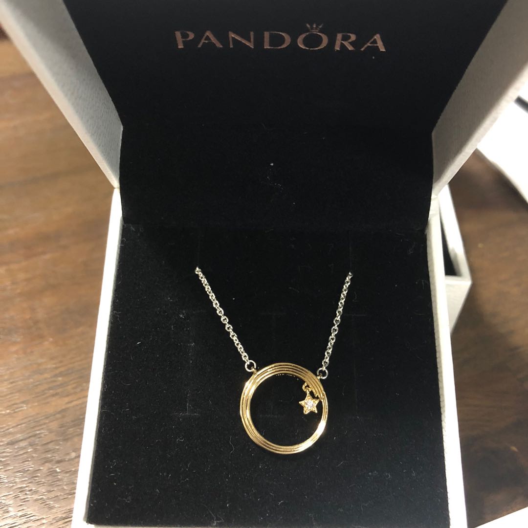 Pandora shooting star necklace sales