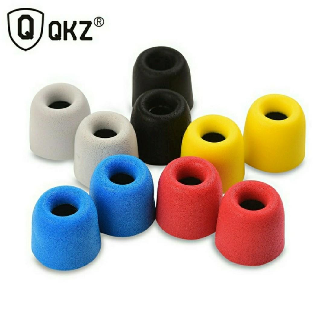 Instock QKZ T400 TRN Memory Foam Ear Tips Audio Earphones on