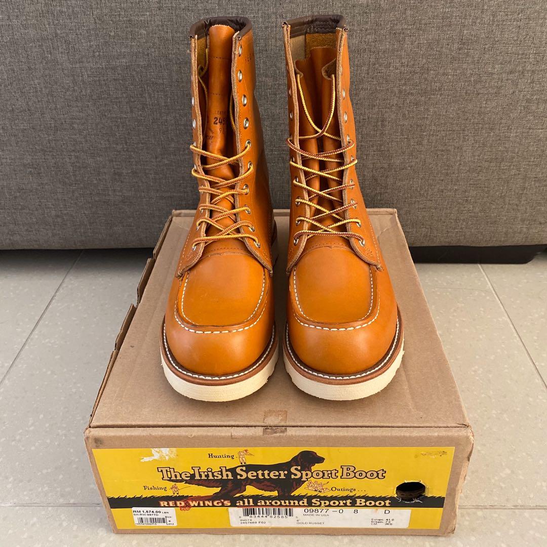 Red Wing Irish Setter 涼しく 9877 (25.0cm)
