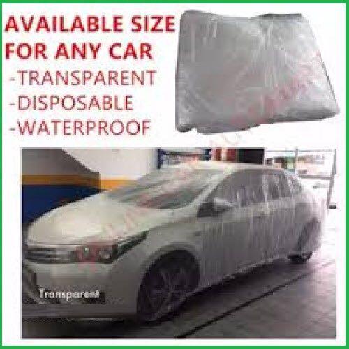 SC192 Waterproof Selimut Penutup Kereta Transparent Car Cover for