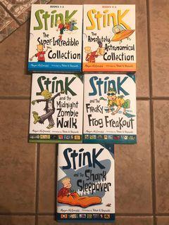 SELLING STINK 1-9 BOOKS!