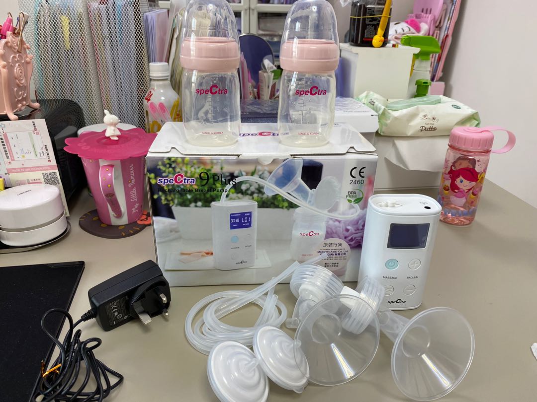Spectra, SPECTRA Dual Compact Rechargeable Double Breast Pump with Dual  Motors