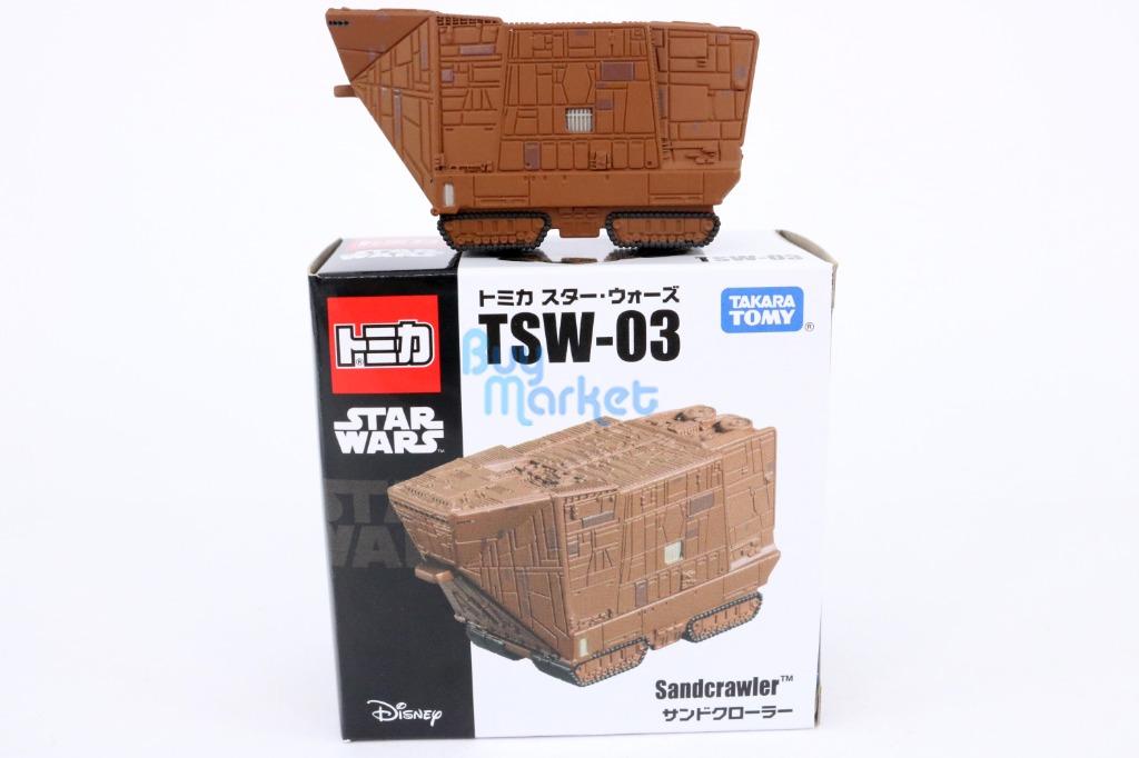 [減價] Takara Tomy Tomica TSW-03 星球大戰 沙漠履帶車 合金車仔 Star Wars Sandcrawler ...