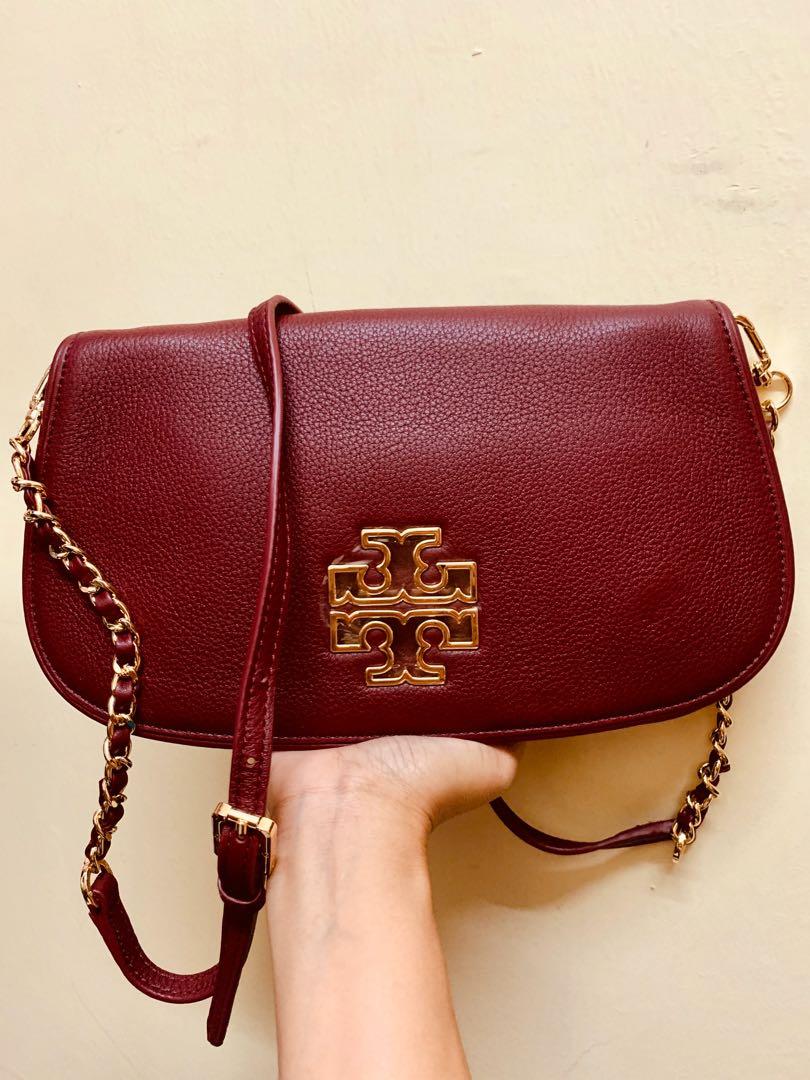 Tory burch amanda discount logo clutch
