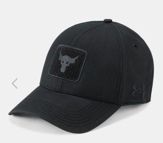 UA x Project Rock Pro Series Cap Black Men s Fashion Watches