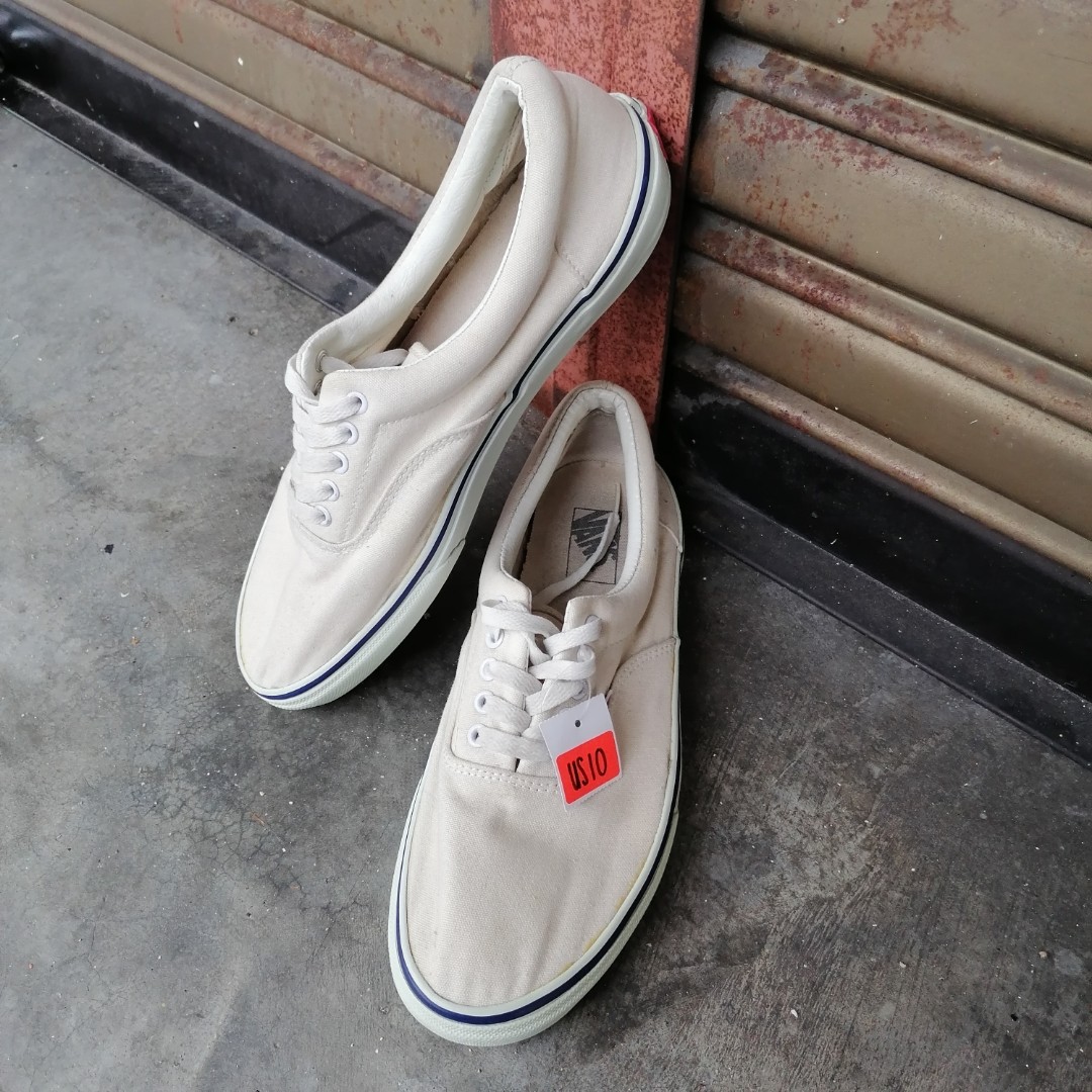 Vans New Era White Men s Fashion Footwear Sneakers on Carousell