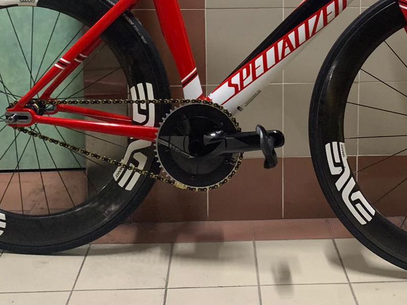 Vision Track Crankset 49t, Sports Equipment, Bicycles  Parts, Bicycles on  Carousell