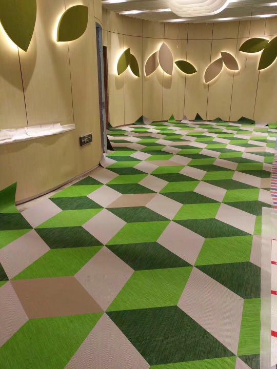 Woven vinyl flooring, Home Services, Renovations on Carousell