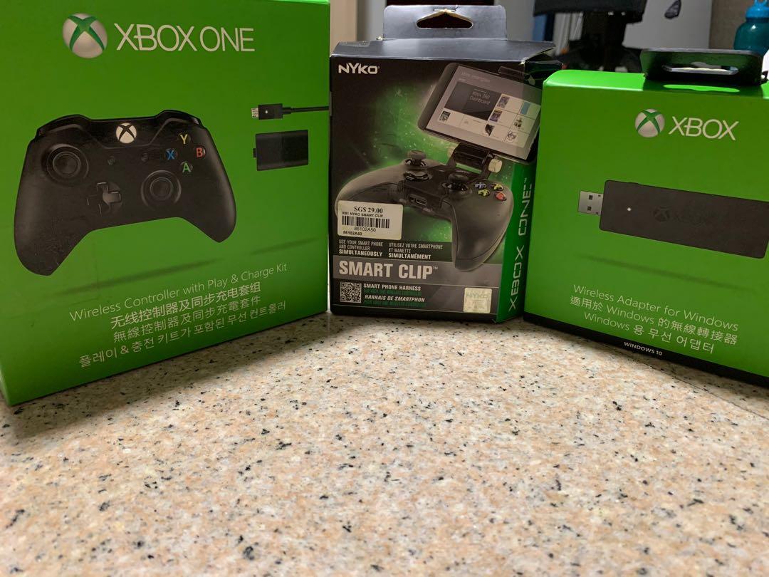 Xbox One Controller Wireless Adapter For Windows Smart Phone Harness Toys Games Video Gaming Gaming Accessories On Carousell