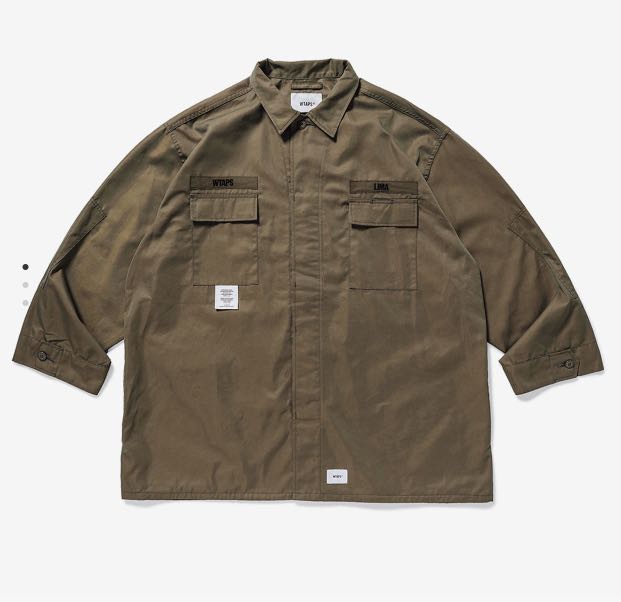 全新20SS Wtaps Guardian Jacket Twill Olive size 01, 男裝, 外套及