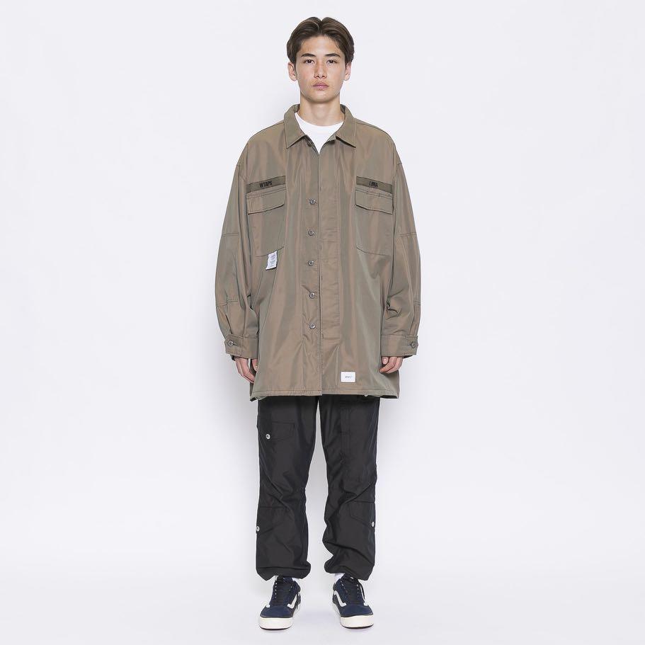 全新20SS Wtaps Guardian Jacket Twill Olive size 01, 男裝, 外套及