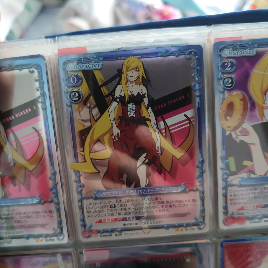 化物語傷物語卡閃咭忍野忍 興趣及遊戲 玩具 遊戲類 Carousell