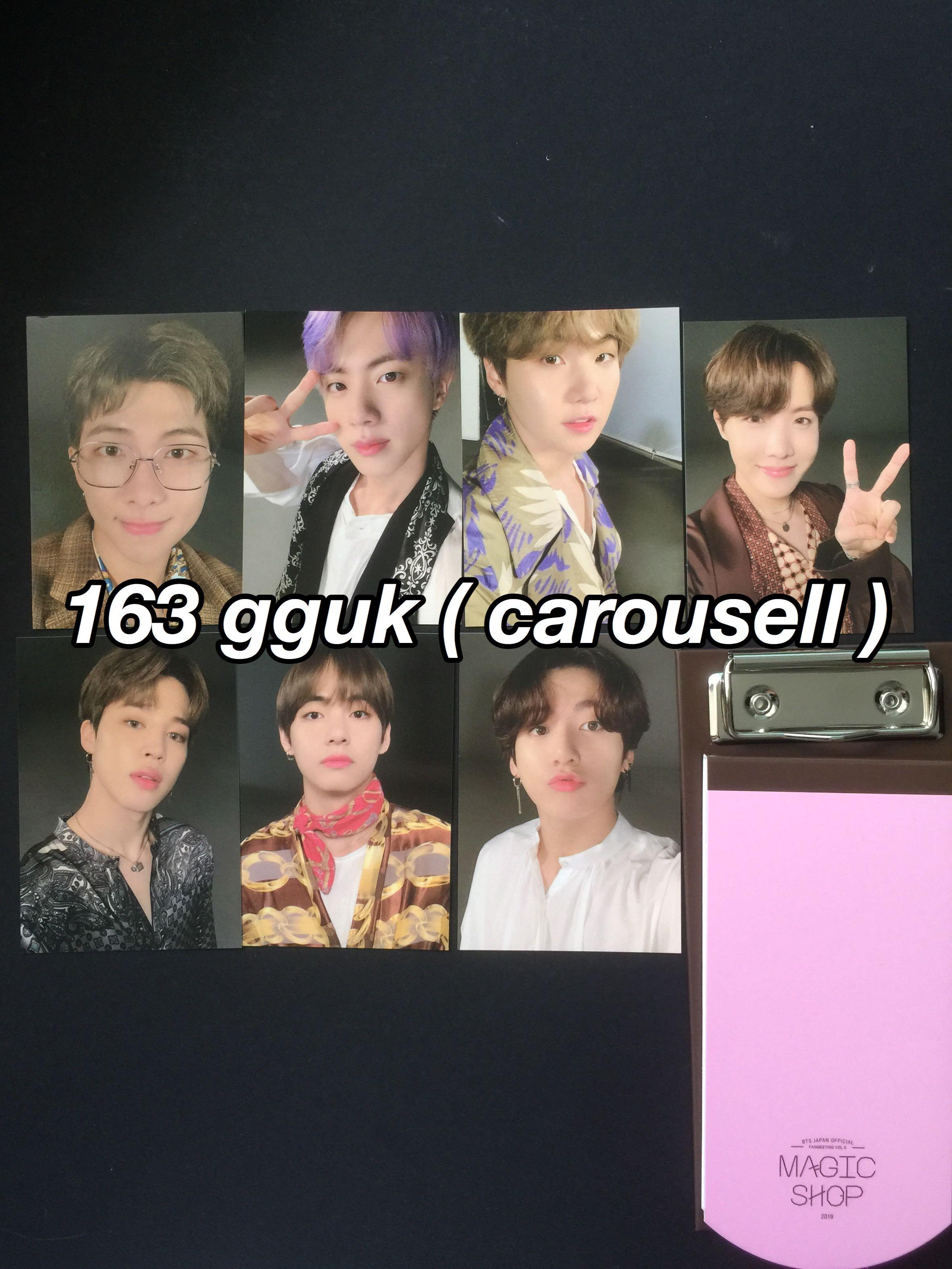 Arrival Go Proof Bts Japan Official Fanmeeting Vol 5 Magic Shop 19 Mini Clipboard Set K Wave On Carousell