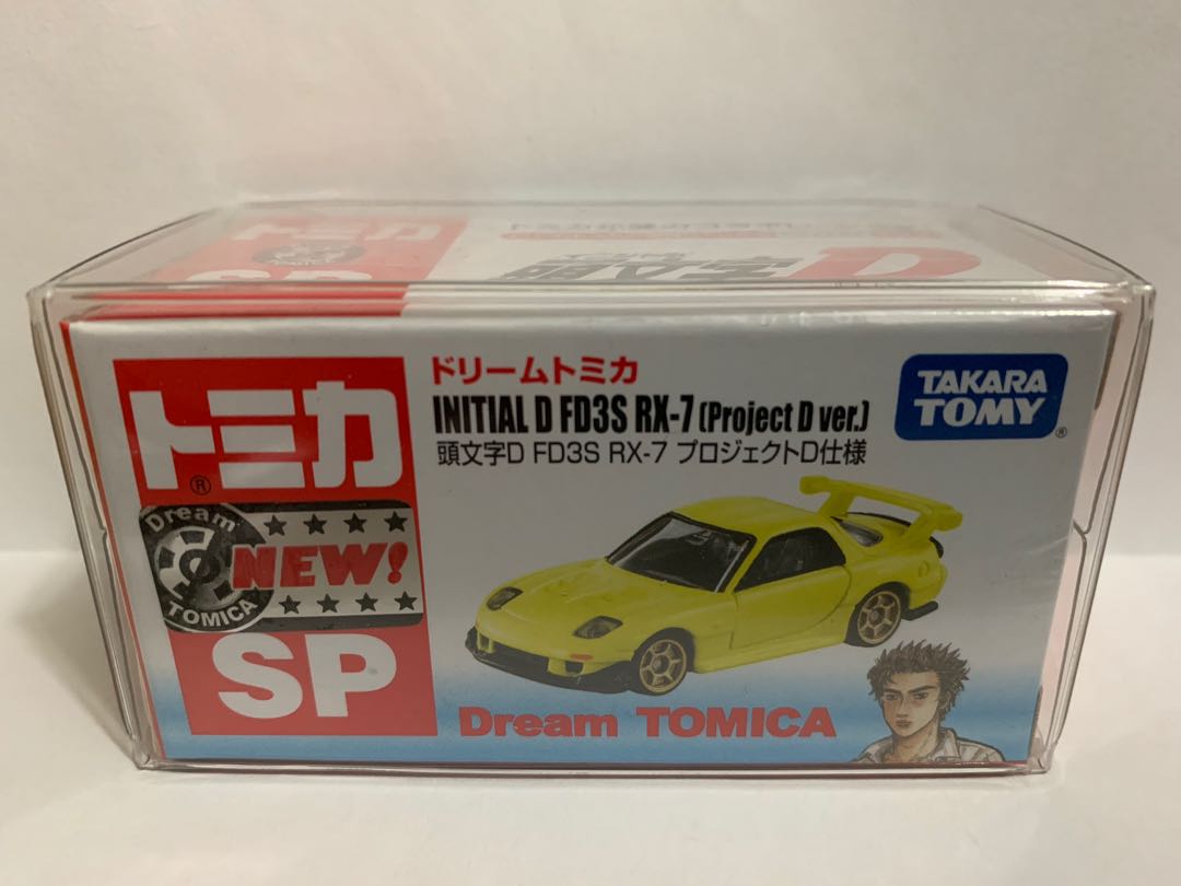 絕版takara Tomy Tomica Sp Initial D Mazda Fd3s Rx 7 Project D Version 頭文字d 車仔 日版 未開封 玩具 遊戲類 玩具 Carousell