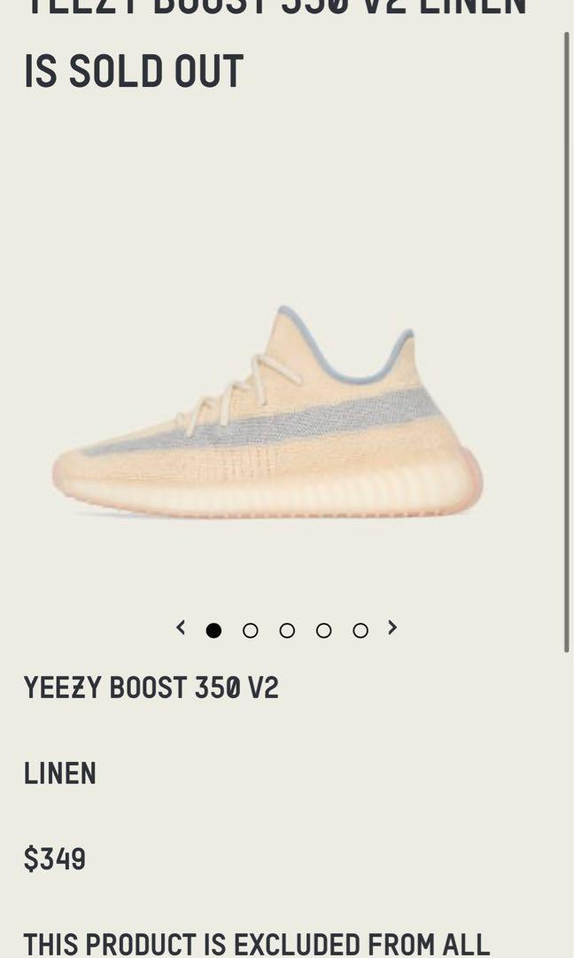adidas yeezy sold out