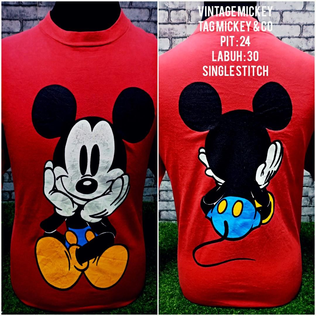 baju mickey vintage