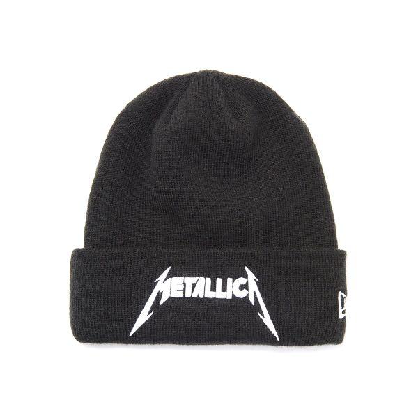 Beanie Hat New Era X Metallica, Fesyen 
