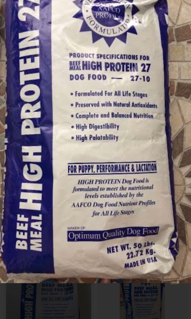 what is beef meal in dog food