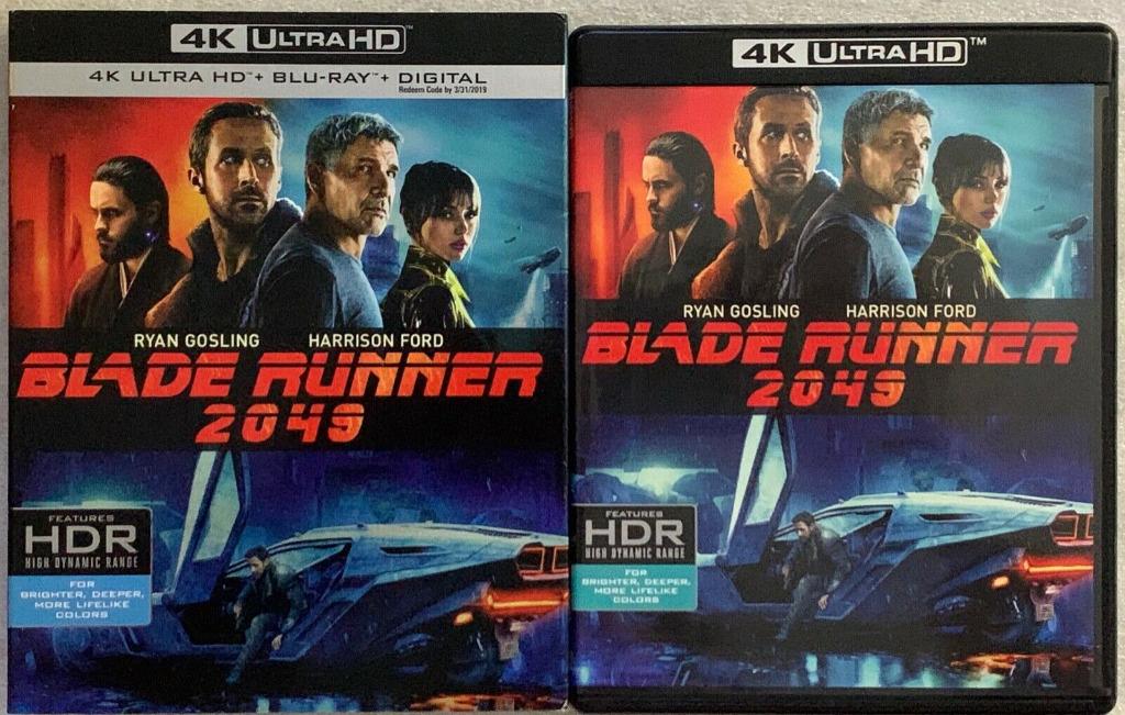 Blade Runner 49 4k Ultra Hd Blu Ray 2 Disc Set Slipcover Sleeve No Digital Code New Original Us Import Harrison Ford Music Media Cd S Dvd S Other Media On Carousell