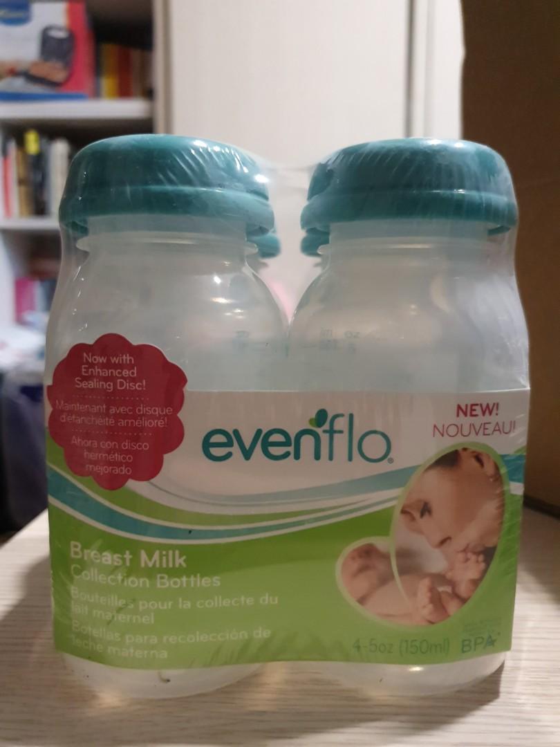 evenflo breast milk storage bottles