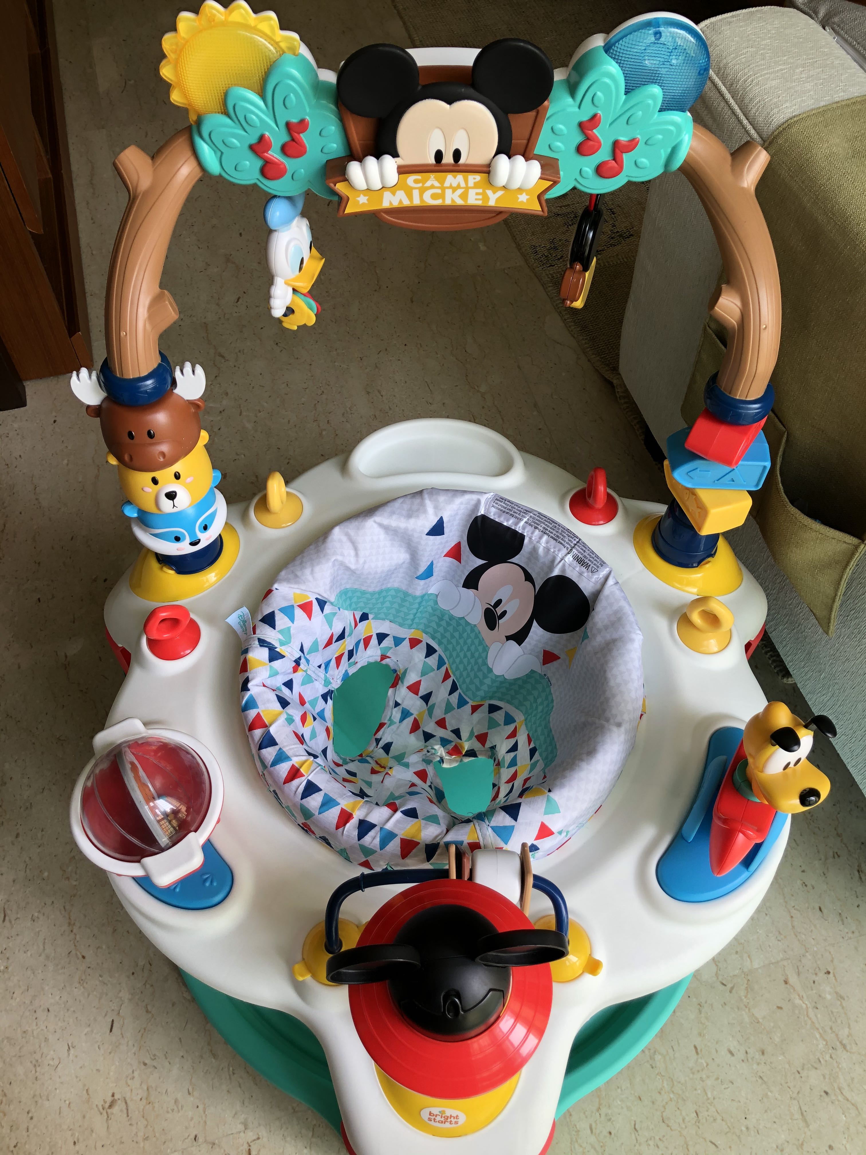 Mickey mouse best sale activity jumper
