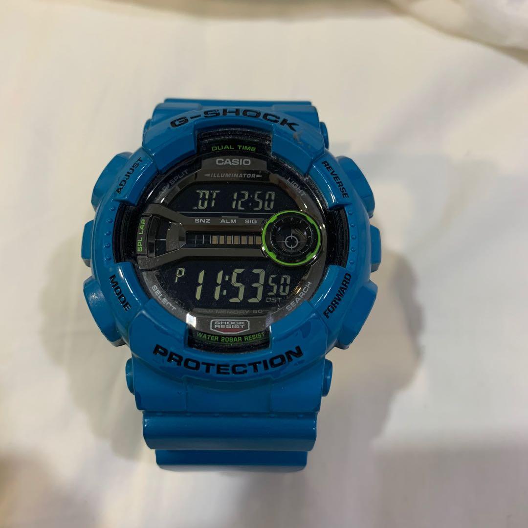 Casio G Shock Limited Edition Sky Blue GD 110 Mobile Phones Gadgets Wearables Smart Watches on Carousell