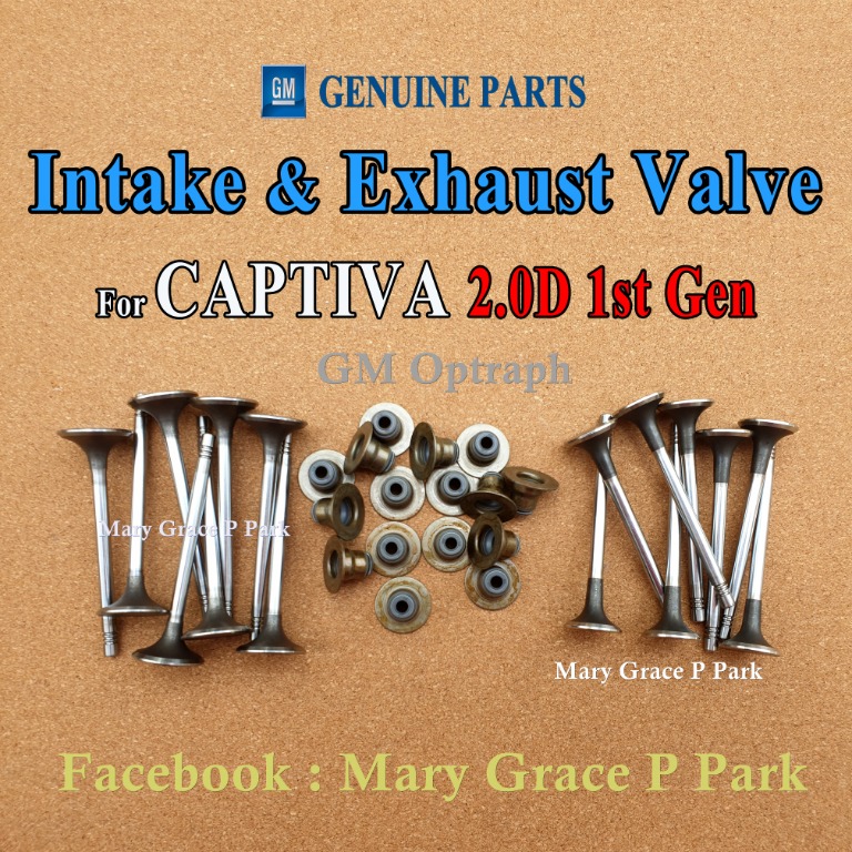 Chevrolet captiva Intake Exhaust Valve valve seals support mount optra