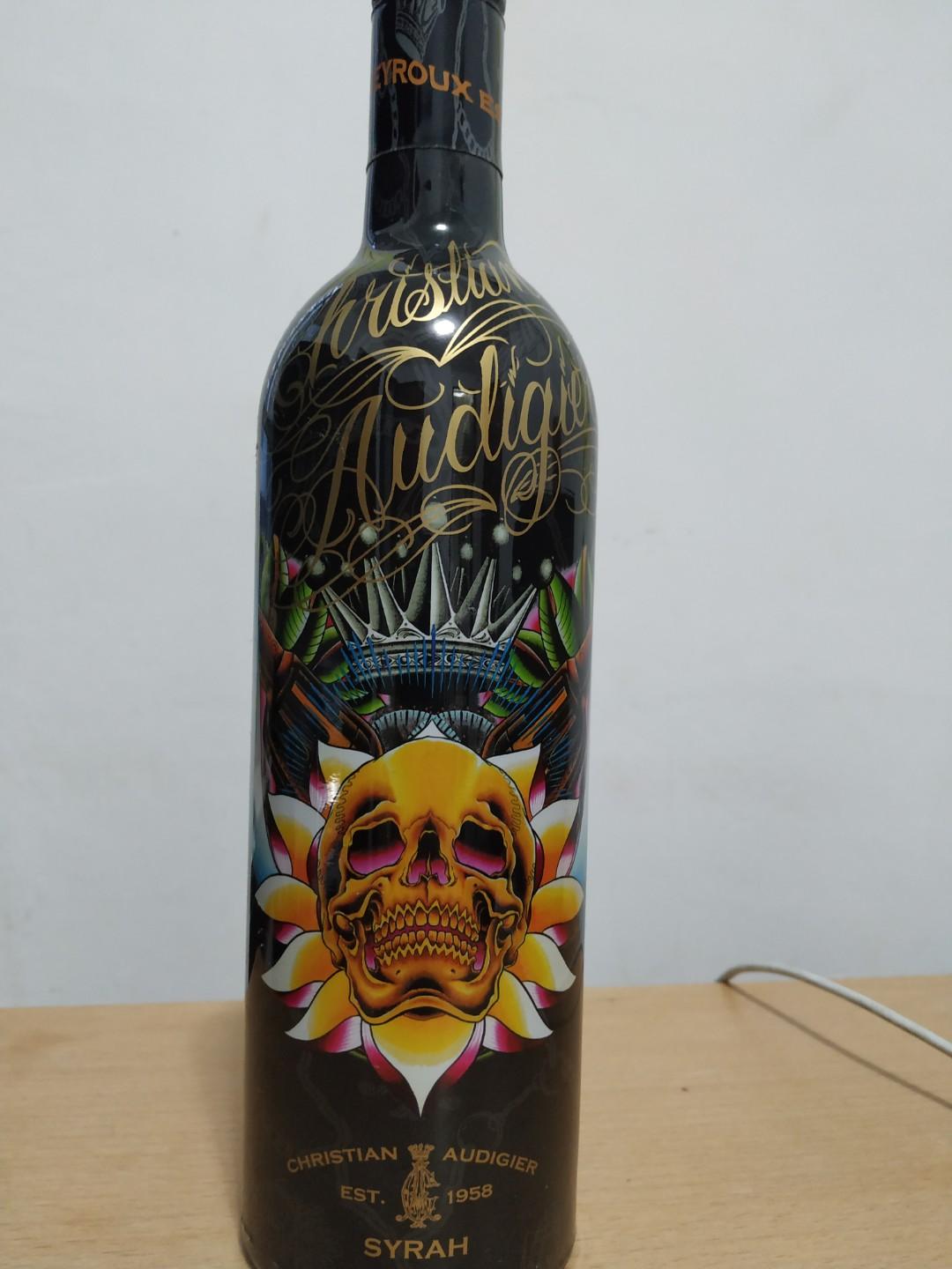 Christian Audigier Syrah wine Carousell