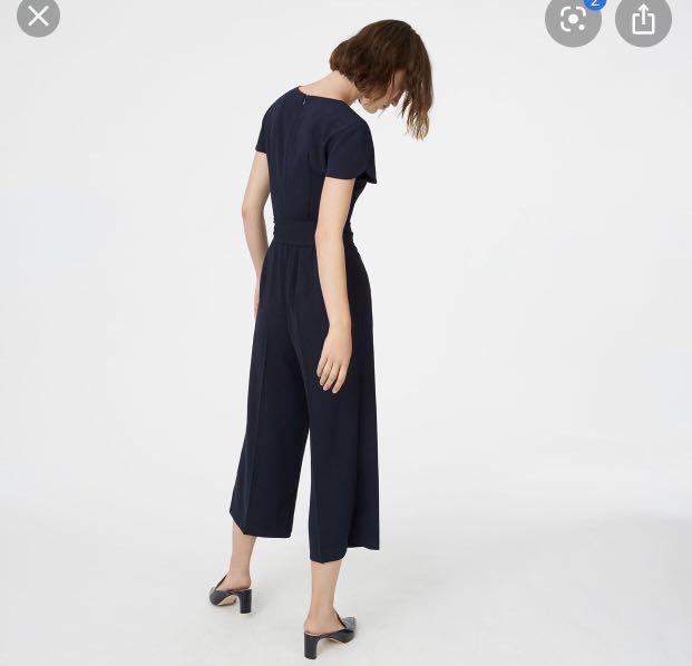 Club Monaco Ostenn Jumpsuit Navy Almost new