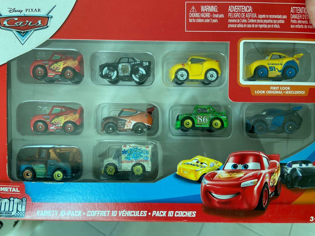 disney cars mini racers 10 pack