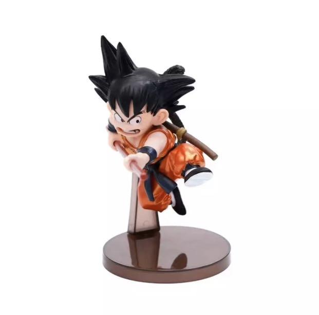 Dragon Ball Sculpture Figure Son Goku Metallic Color 12.5cm PVC Action Figure