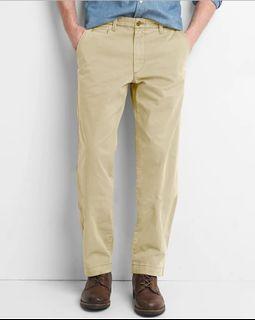 original khakis in skinny fit with gapflex