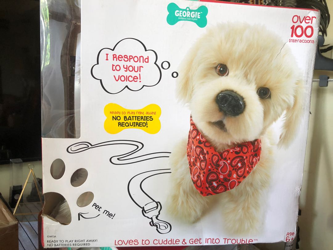 Georgie interactive clearance puppy reviews