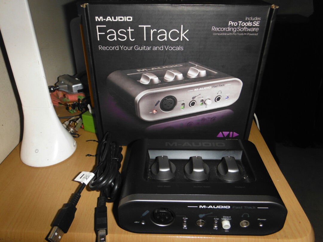 Guitar and Mic audio interface