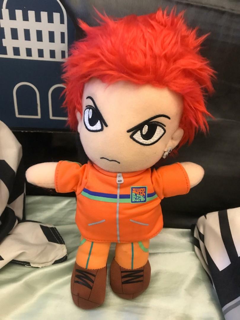 hide 公仔 毛公仔 夾公仔機 景品 x japan 松本秀人, 興趣及遊戲, 玩具 & 遊戲類 - Carousell