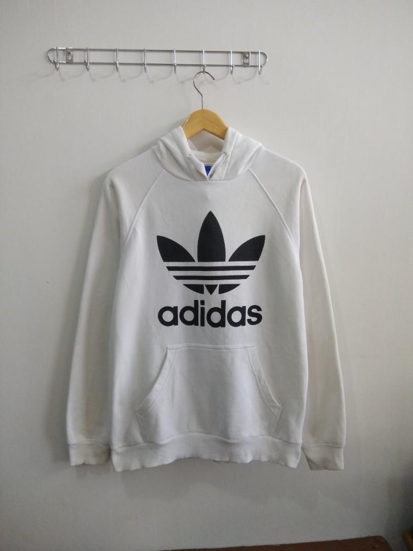 Hoodie adidas putih top
